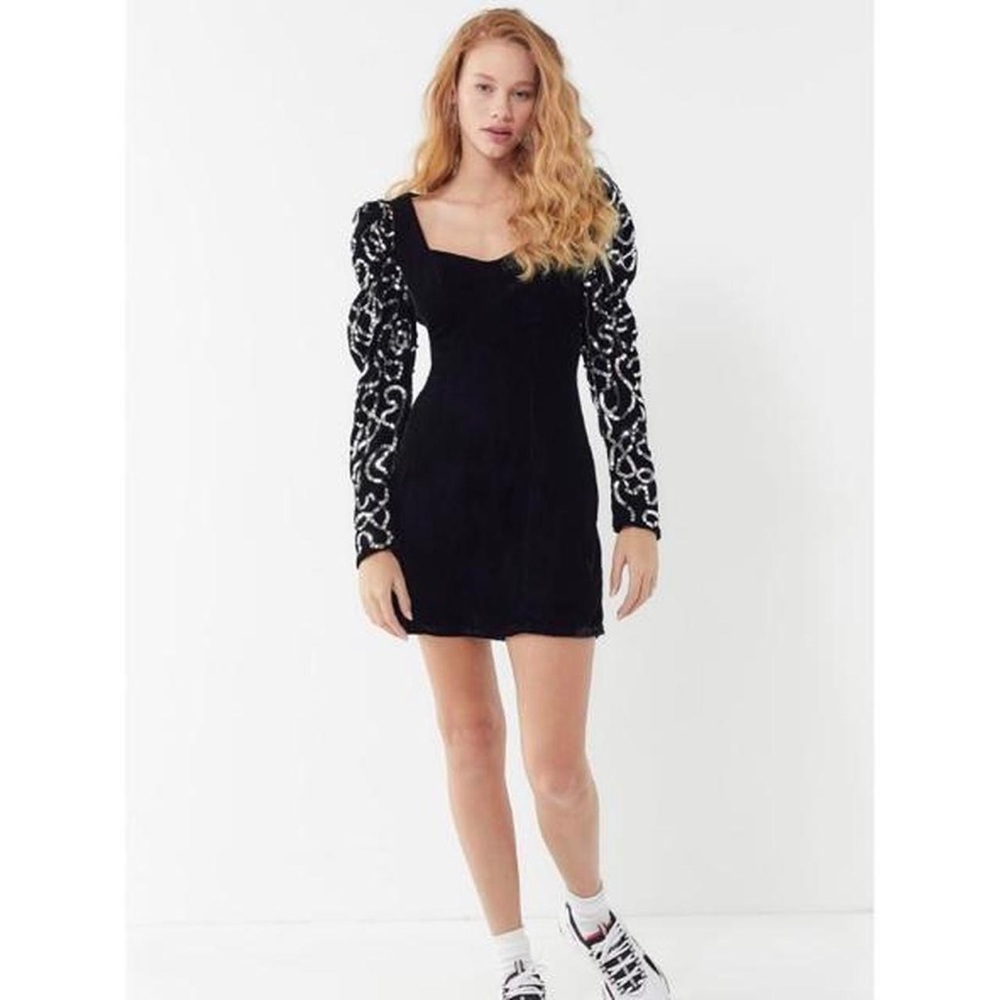 Urban outfitters sparkly dress